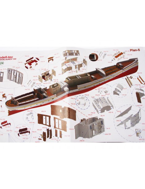 Modell-Tec D/S Skibladner 1:60 kit