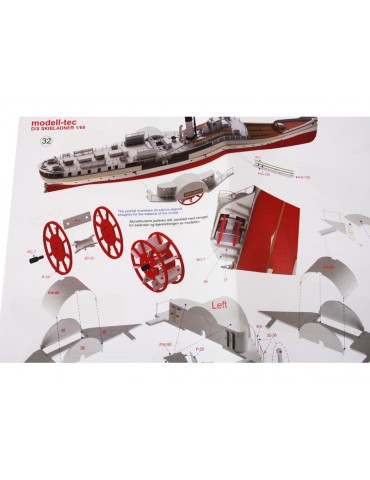 Modell-Tec D/S Skibladner 1:60 kit