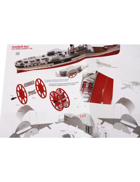 Modell-Tec D/S Skibladner 1:60 kit