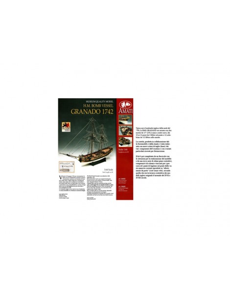 VICTORY MODELS H.M. Granado 1741 1:64 kit