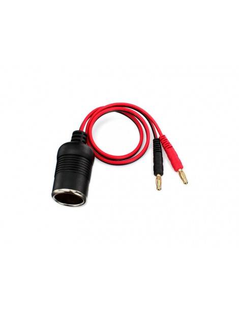 Traxxas 12V adapter (female) to bananas