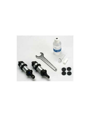 Traxxas Shocks, GTR aluminum (assembled) (2) (without springs)