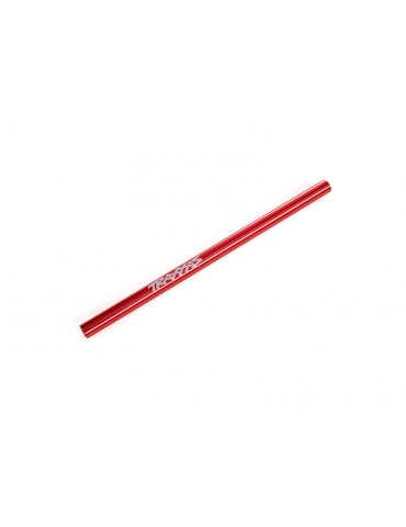 Traxxas Driveshaft, center, 6061-T6 aluminum (red-anodized)