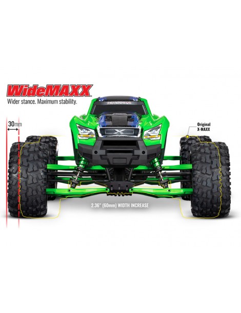 Traxxas Suspension kit, X-Maxx WideMaxx, red