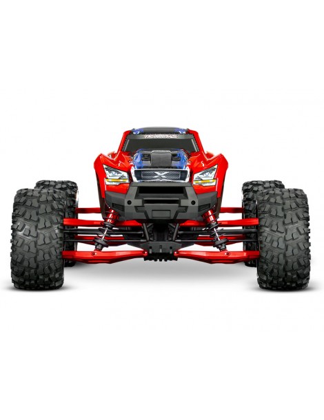 Traxxas Suspension kit, X-Maxx WideMaxx, red