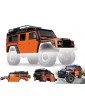 Traxxas Body, Land Rover Defender, adventure orange