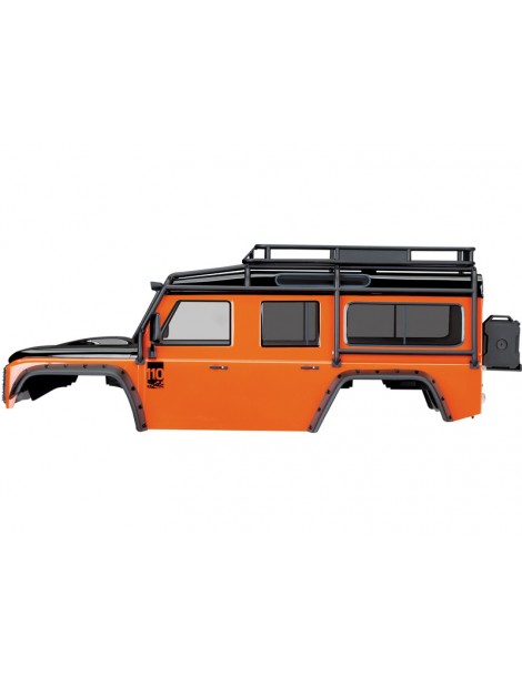 Traxxas Body, Land Rover Defender, adventure orange