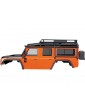 Traxxas Body, Land Rover Defender, adventure orange