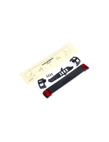 Traxxas Tailgate panel/ tail light lens (2) (left & right)/ mounting hardware