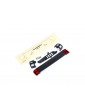 Traxxas Tailgate panel/ tail light lens (2) (left & right)/ mounting hardware