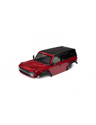 Traxxas Body, Ford Bronco (2021), complete, red (painted)