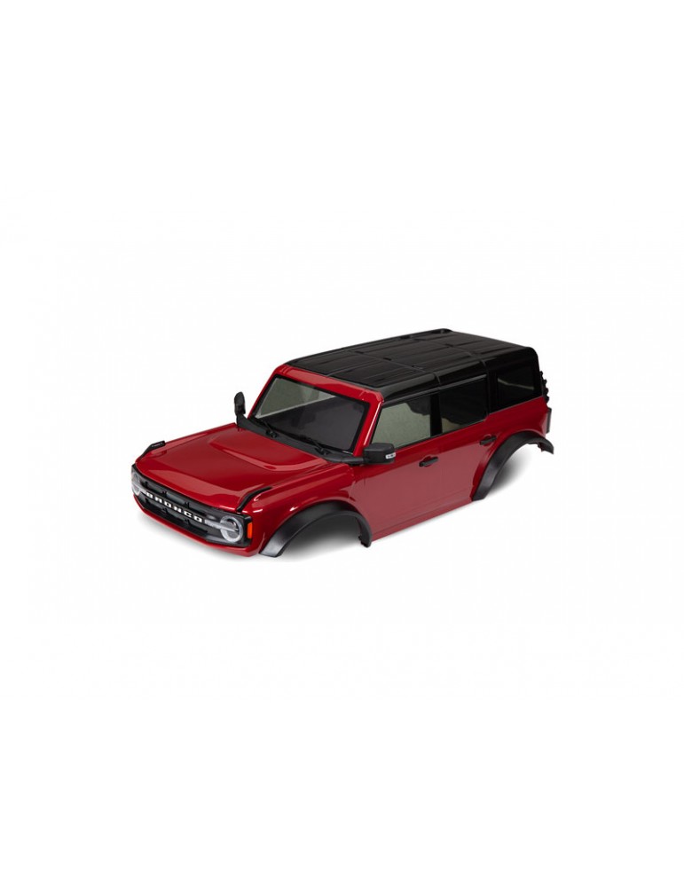 Traxxas Body, Ford Bronco (2021), complete, red (painted)