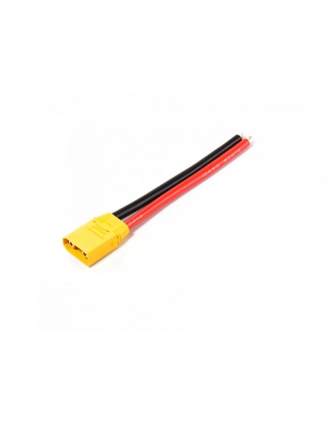 XT90 Male Connector w/100mm Red/Black Wire