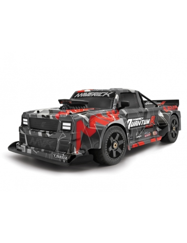 QUANTUM R FLUX 4S RACE TRUCK - GREY/RED