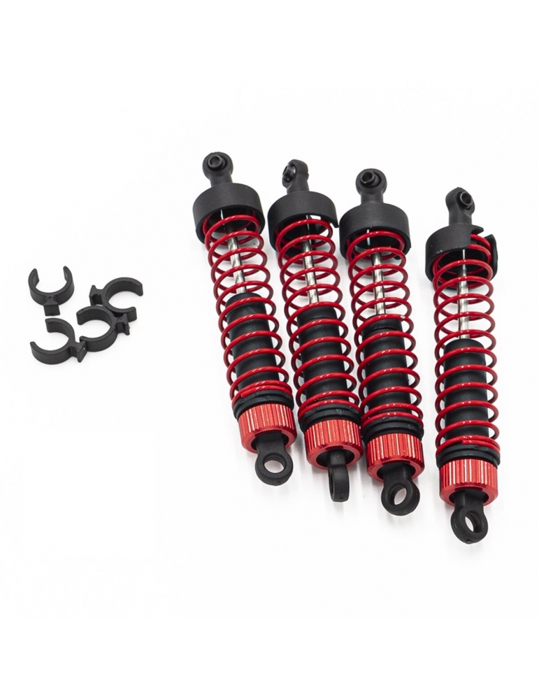 STX plastic shock absorber set compl. (4 pcs)