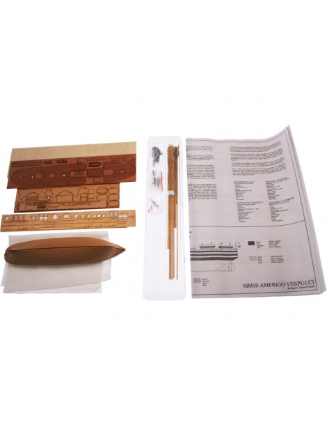 Amerigo Vespucci kit 1:350 Mini Mamoli