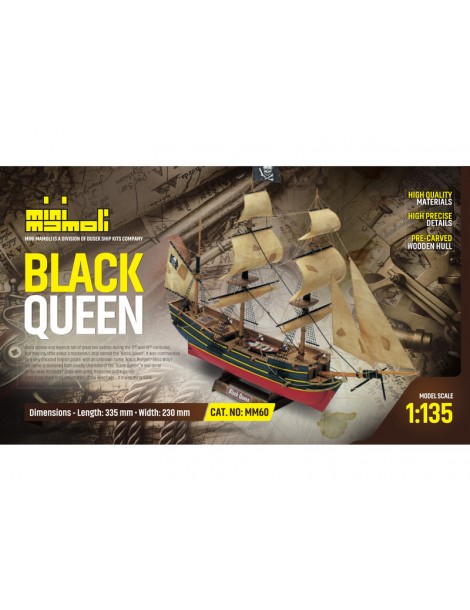 MINI MAMOLI Black Queen 1: 135 kit