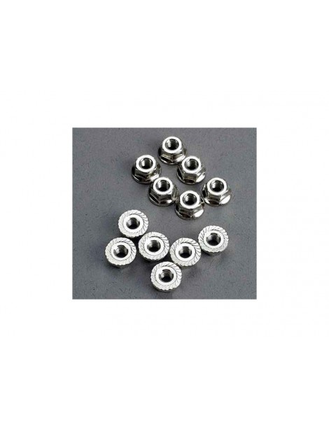 Traxxas Nuts, M3 flanged (12)