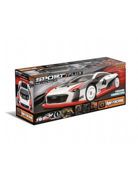 HPI RC SPORT 3 FLUX AUDI E-TRON VISION GT TOURING CAR