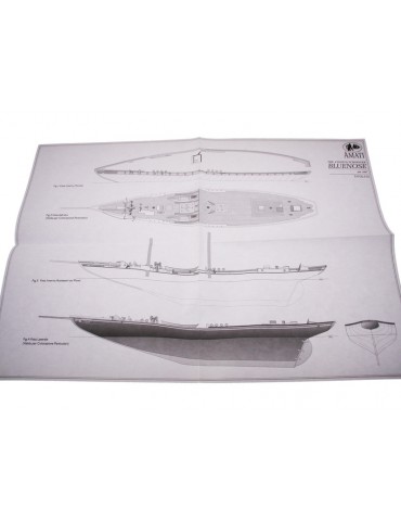 AMATI Bluenose schuner 1921 1: 100 set