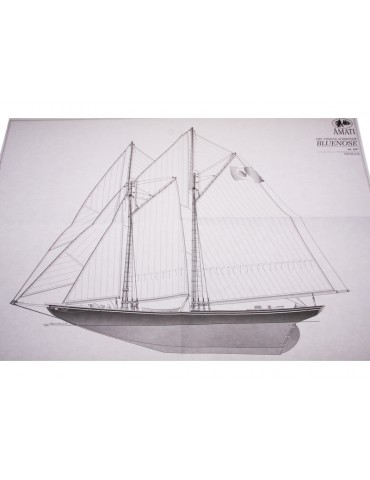 AMATI Bluenose schuner 1921 1: 100 set
