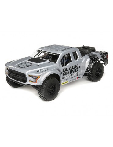 Losi 1/10 Ford Raptor Baja Rey V2 4WD RTR Black Rhino