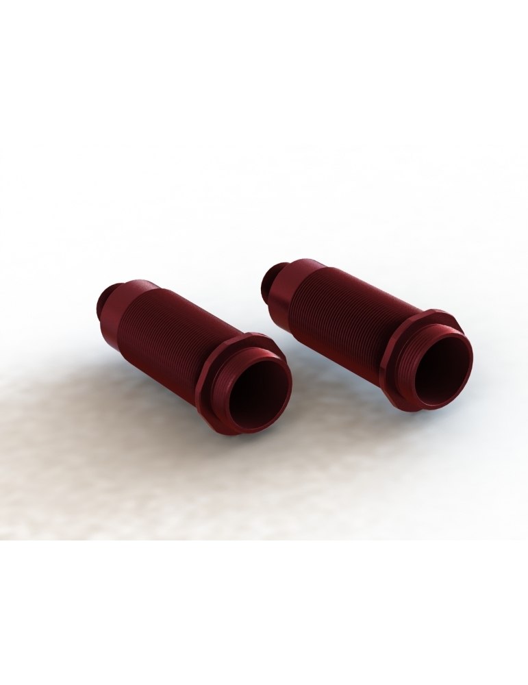 Arrma Aluminum Shock Body 16x62mm Red (2)