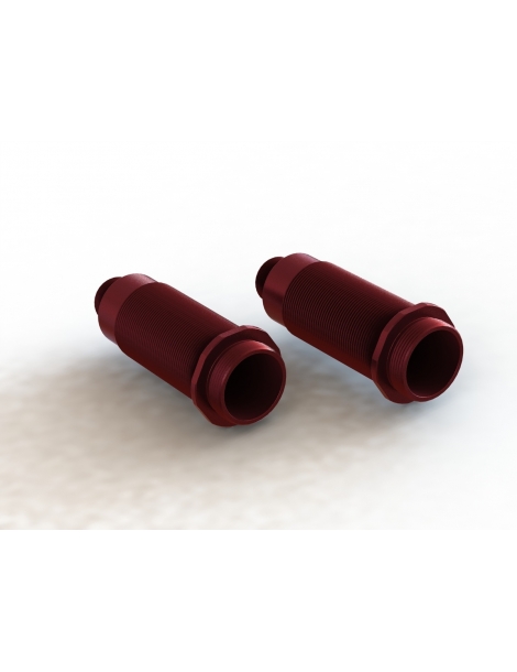Arrma Aluminum Shock Body 16x62mm Red (2)