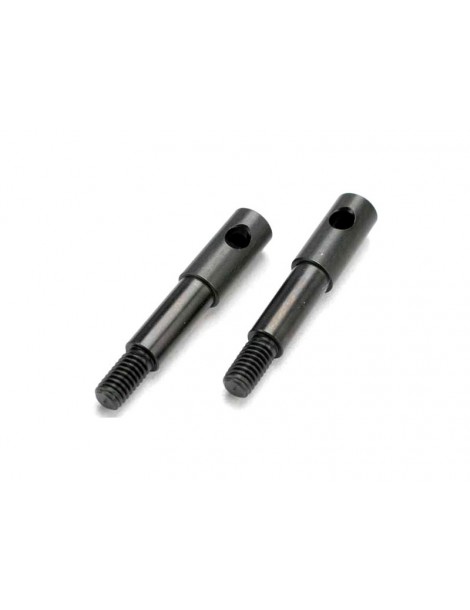 Traxxas Wheel spindles, front (left & right) (2)