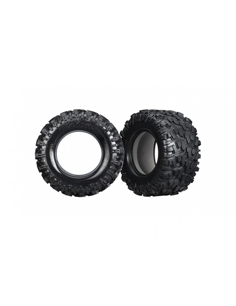 Traxxas Tires 4.3/5.7", Maxx AT (pair) (2)/ foam inserts (2)