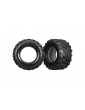 Traxxas Tires 4.3/5.7", Maxx AT (pair) (2)/ foam inserts (2)