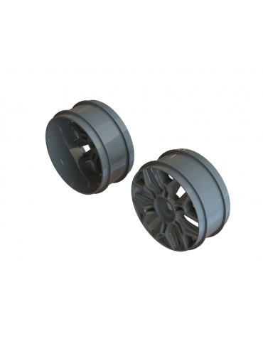 Arrma Wheel 1/8 Buggy Gun Metal (2)