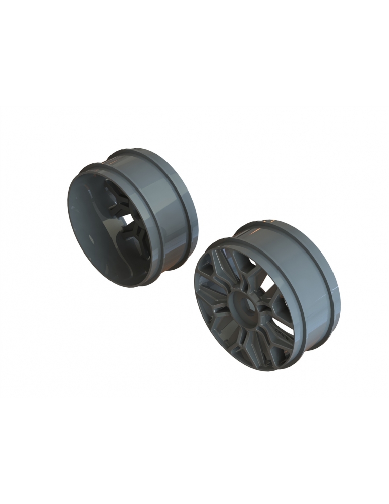 Arrma Wheel 1/8 Buggy Gun Metal (2)