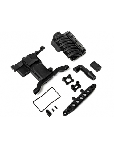 Axial Front Servo Mount/Engine Cover/Seals: SCX6