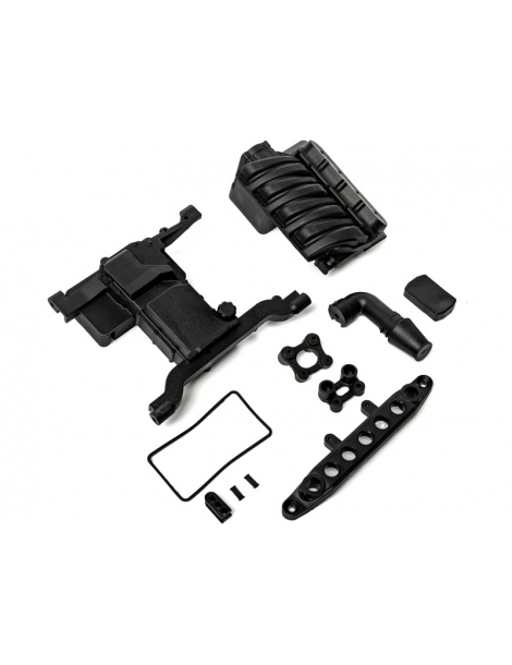 Axial Front Servo Mount/Engine Cover/Seals: SCX6