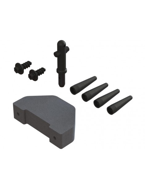 Arrma Foam Bumper and Roll Cage Fixings Set