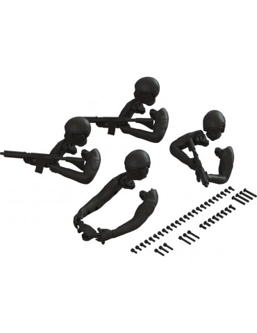 Arrma Driver Figure Set (Black)