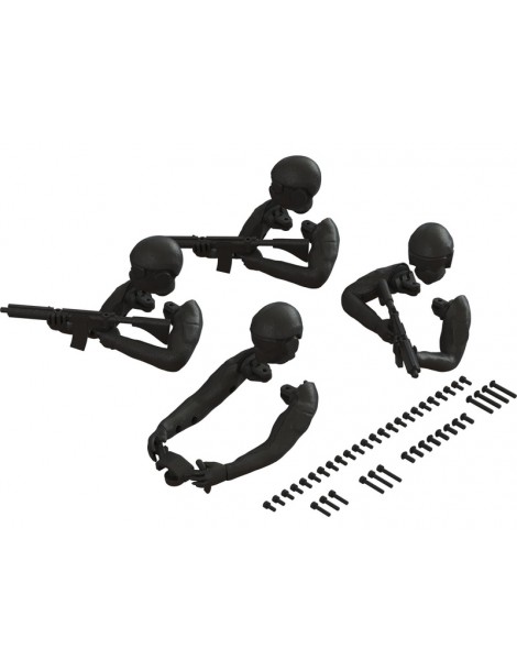 Arrma Driver Figure Set (Black)
