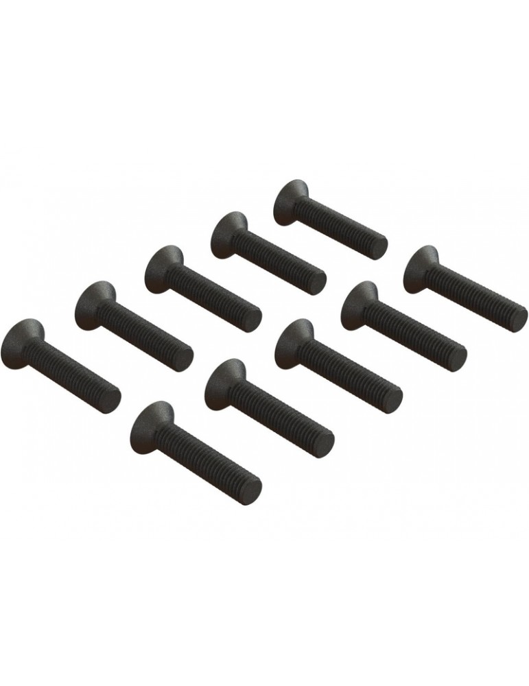 Arrma Flat Head Hex Machine Screw M3x14mm (10)
