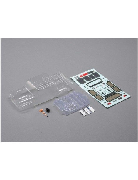 Axial Jeep JT Gladiator Body Set, Clear:SCX24