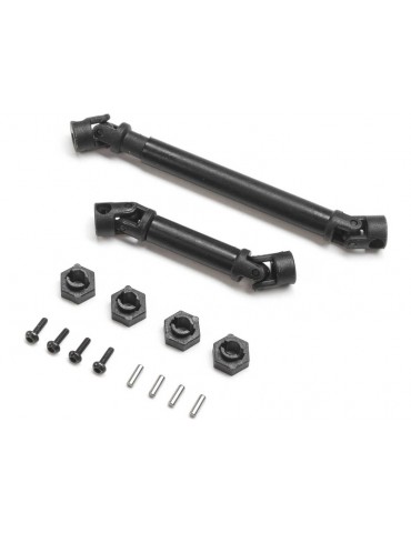 Axial Driveshaft Set, Short & XLong: SCX24