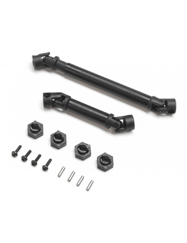 Axial Driveshaft Set, Short & XLong: SCX24