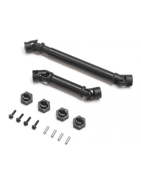 Axial Driveshaft Set, Short & XLong: SCX24