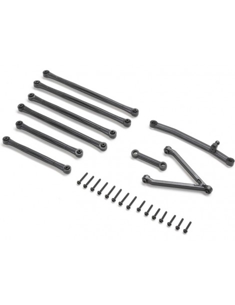 Axial Suspension Links, Xlong Wheel Base 153.7mm: SCX24