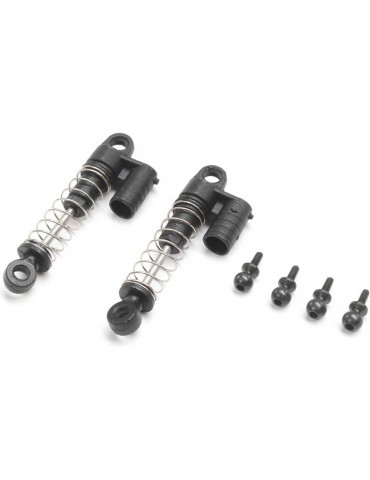 Axial Rear Shock Set, 0.4mm Spring: SCX24 Glad