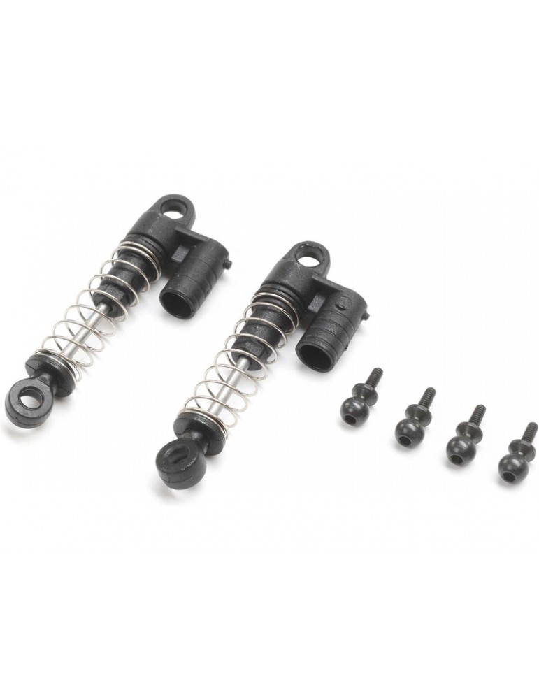 Axial Rear Shock Set, 0.4mm Spring: SCX24 Glad