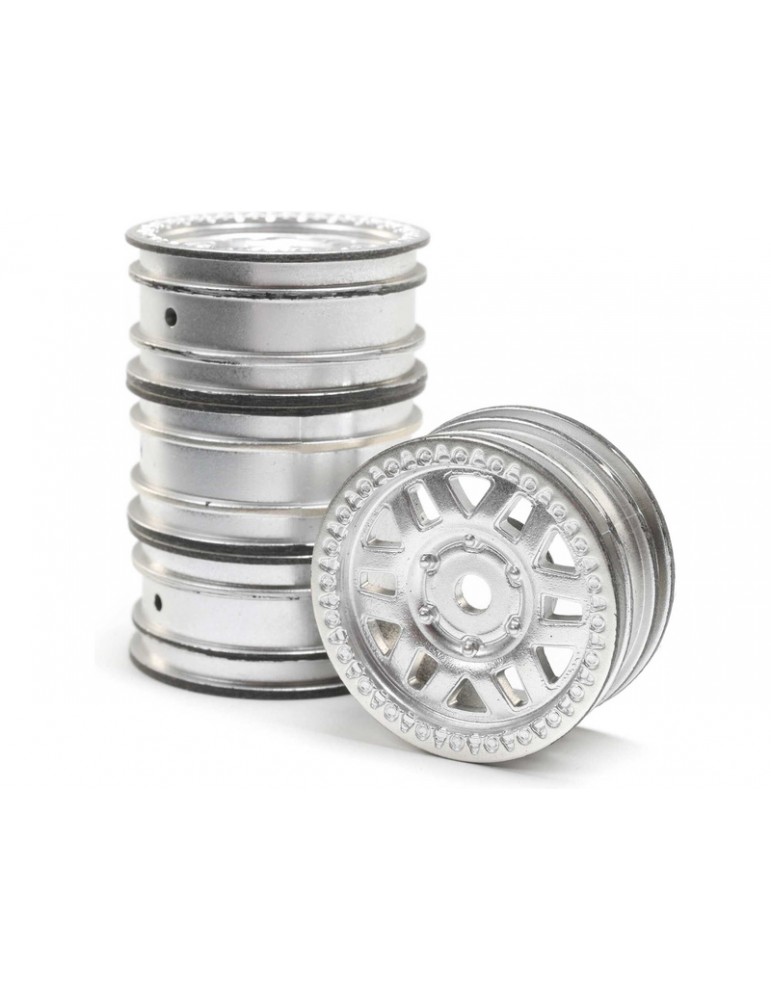 Axial Wheel 1.0" KMC Machete Satin (4): SCX24
