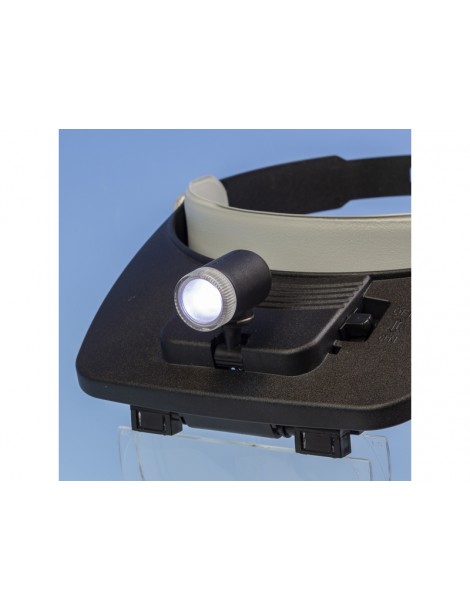 Lightcraft LED Headband Magnifier Kit with Bi-Plate Magnification