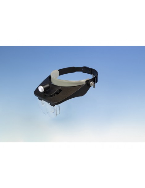 Lightcraft LED Headband Magnifier Kit with Bi-Plate Magnification