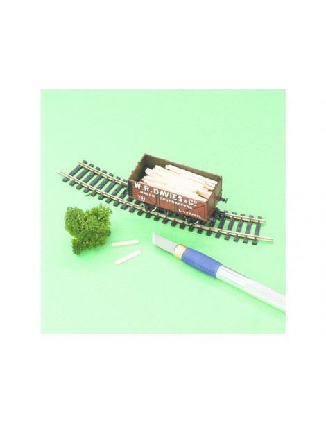 Modelcraft Soft Grip Hobby Knife with 6 Blades